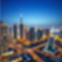 Stunning skyline of Dubai showcasing AIX properties