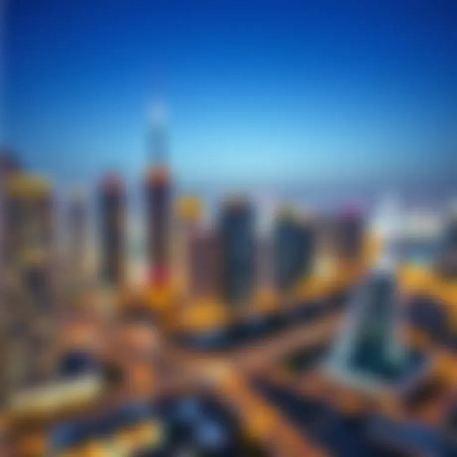 Stunning skyline of Dubai showcasing AIX properties