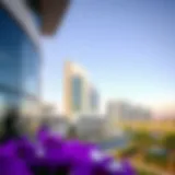 Stunning view of Al Khail Heights showcasing modern architecture