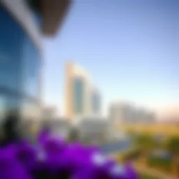 Stunning view of Al Khail Heights showcasing modern architecture