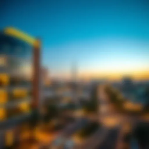 Al Nahda Skylines: A Modern Architectural Marvel Stunning skyline of Al Nahda showcasing modern architecture