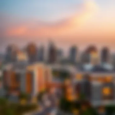 Skyline View of Alkhail Heights Stunning skyline view of Alkhail Heights