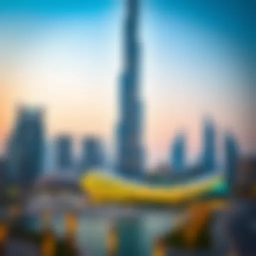 Burj Khalifa: A Pinnacle of Modern Architecture The Burj Khalifa towering over the Dubai skyline