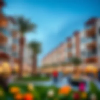 Community lifestyle image representing the vibrant living environment of Azizi Riviera Phase 1