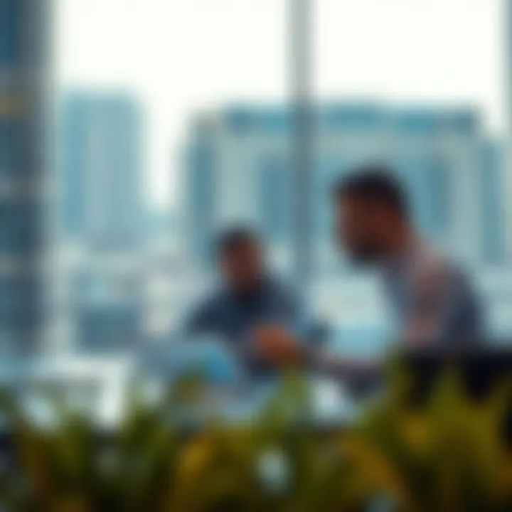 Investors analyzing market trends related to Barsha Business Square's property development