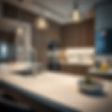Premium Kitchen Design at Boulevard Point Sophisticated kitchen plan featuring premium appliances in Boulevard Point