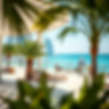 Luxurious amenities available near Burj Al Arab Beach