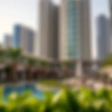 Community amenities surrounding Burj Residences Tower 1