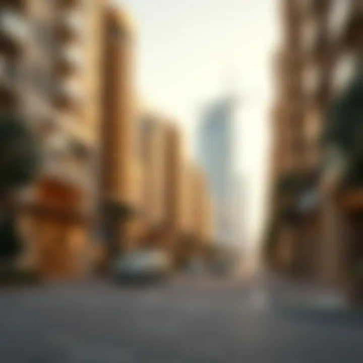 Dubai Real Estate Insights Visual representation of Dubai's real estate market for investors