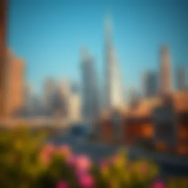 Dubai's Luxurious Property Market Dubai skyline showcasing luxury properties