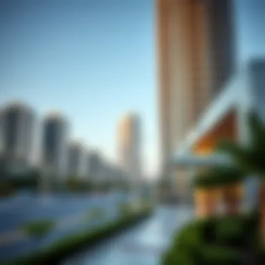 Graphical representation of market trends in Dubai's real estate