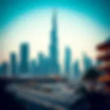 Modern skyline of Dubai showcasing luxury real estate