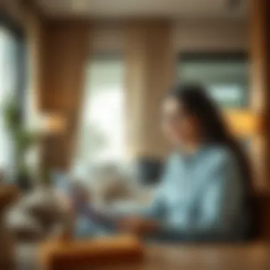 Navigating Rental Agreements in Dubai A couple discussing rental agreements in a cozy setting