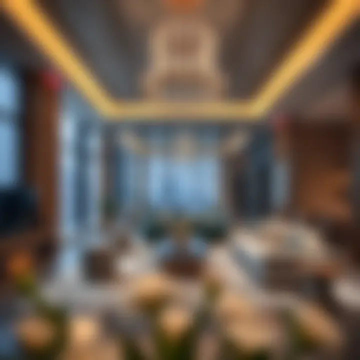 Luxurious Interiors of Ahmed Creek Residence Interior design elements of Ahmed Creek Residence highlighting luxury and modernity