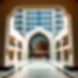 Architectural Elegance of Al Adiyat Building Stunning architectural façade of Al Adiyat Building