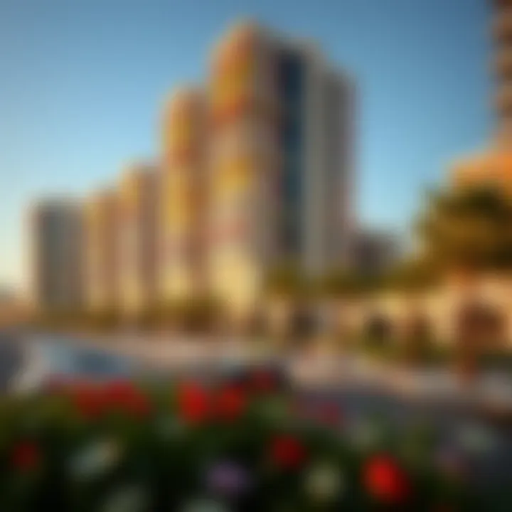 Architectural marvel of Azizi Riviera buildings