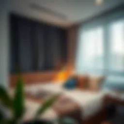 Cozy bed space in a shared apartment