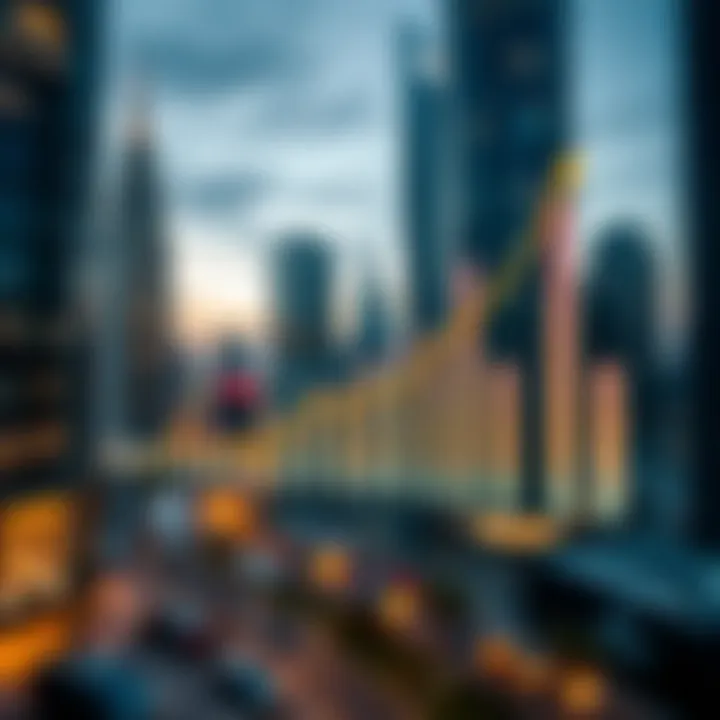 Real Estate Growth Trends in Downtown Dubai Market trend graphs depicting real estate growth in Dubai's downtown area