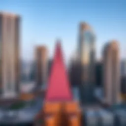 Stunning skyline view of Downtown Dubai showcasing architectural diversity