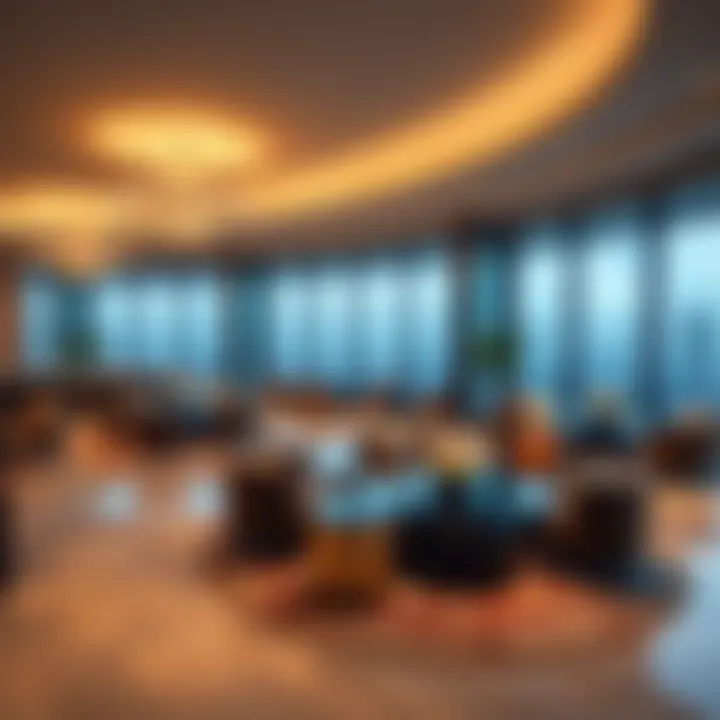 Amenities available in high-end executive residences