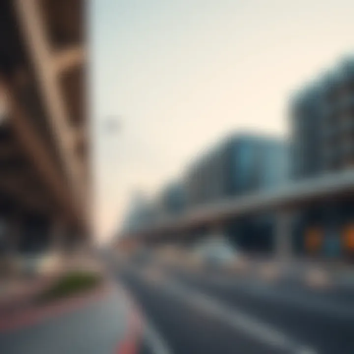 Modern infrastructure development in Falconcity enhancing urban living