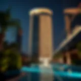Architectural view of Fortune Executive Tower showcasing its modern design
