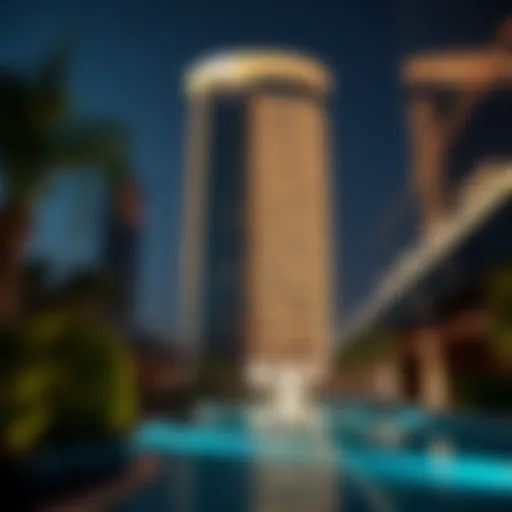 Architectural view of Fortune Executive Tower showcasing its modern design