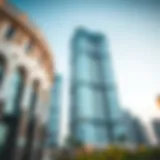 Stunning view of MBK Tower highlighting its unique architectural features