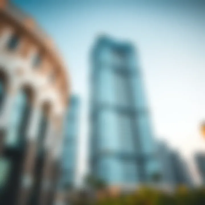 Stunning view of MBK Tower highlighting its unique architectural features