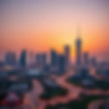 Stunning view of the Mirdif 35 skyline