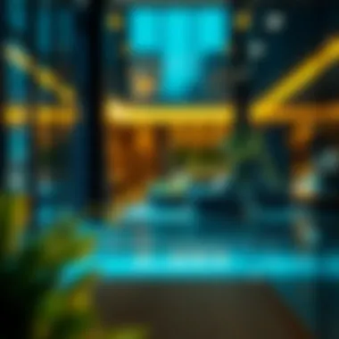 Graph depicting rental price trends in international markets