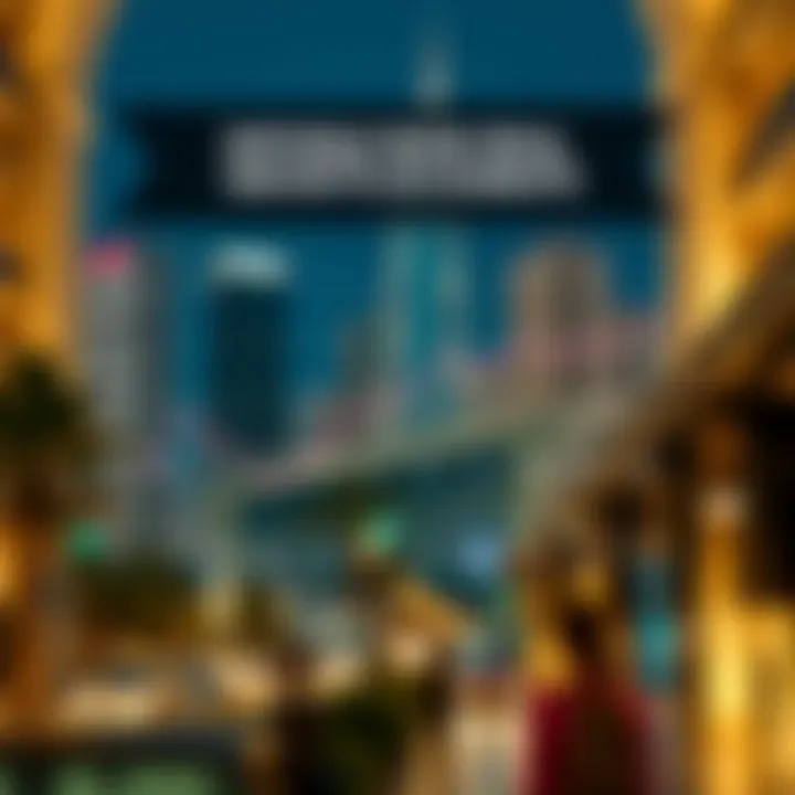 Infographic showing growth trends in Dubai's real estate market