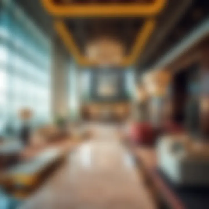 Luxurious Lobby Ambiance at Radisson Dubai Damac Hills Luxurious lobby of Radisson Dubai Damac Hills