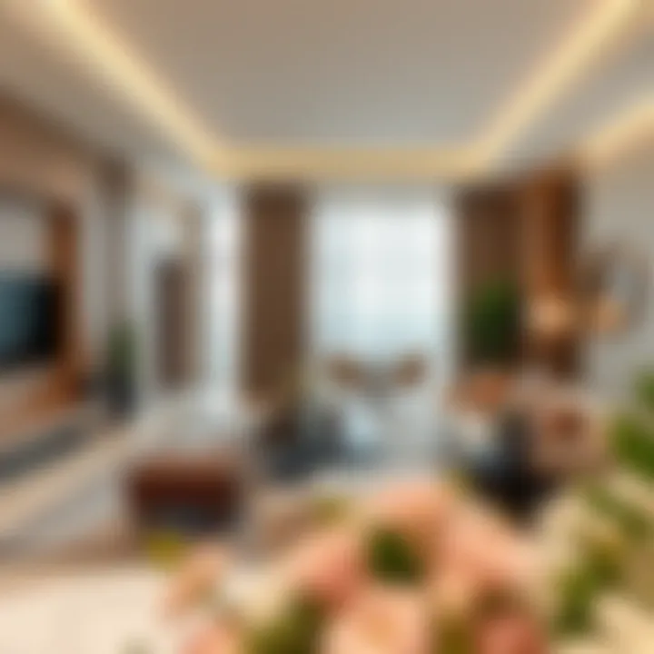 Luxury Interiors in Sobha Residences Luxurious interiors of a Sobha residential unit