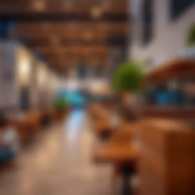 Community Lifestyle and Amenities in Souq Extra DSO Community lifestyle scene in Souq Extra DSO, highlighting leisure and amenities