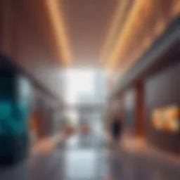 Damac office architectural design showcasing modern elements