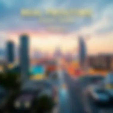 Infographic depicting real estate market trends in Dubai