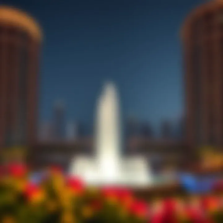 Exploring the Fountain Views Location in Dubai's Real Estate Landscape Summary