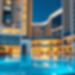 Architectural design of Tower Laguna showcasing modern aesthetics