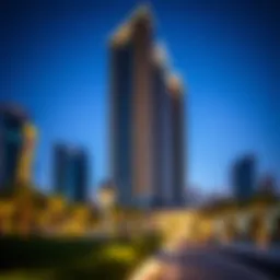 Stunning architectural view of Vela by Omniyat