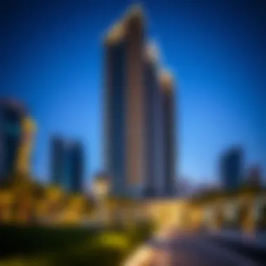 Stunning architectural view of Vela by Omniyat