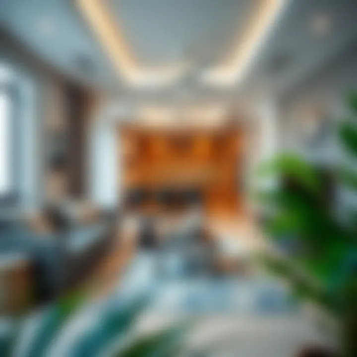 Cozy family living space in Dubai