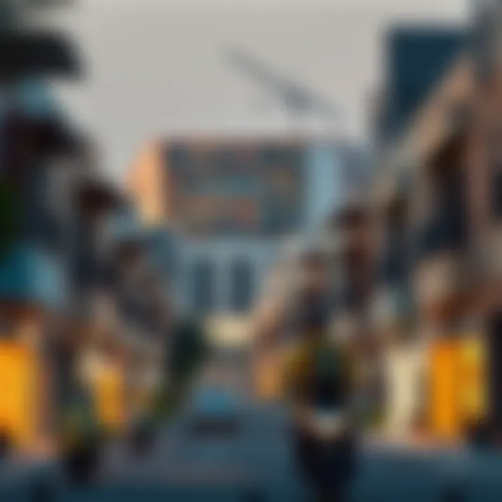 Vibrant neighborhood in Dubai for families