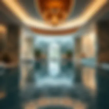 Elegant spa facilities at a five-star hotel in Ras Al Khaimah