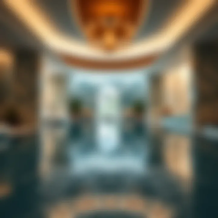 Elegant spa facilities at a five-star hotel in Ras Al Khaimah