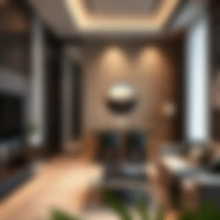 Interior design of a residential unit in Ghoroob Mirdif