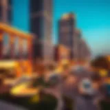 Panoramic view of Ghoroob Mirdif showcasing its architectural elegance