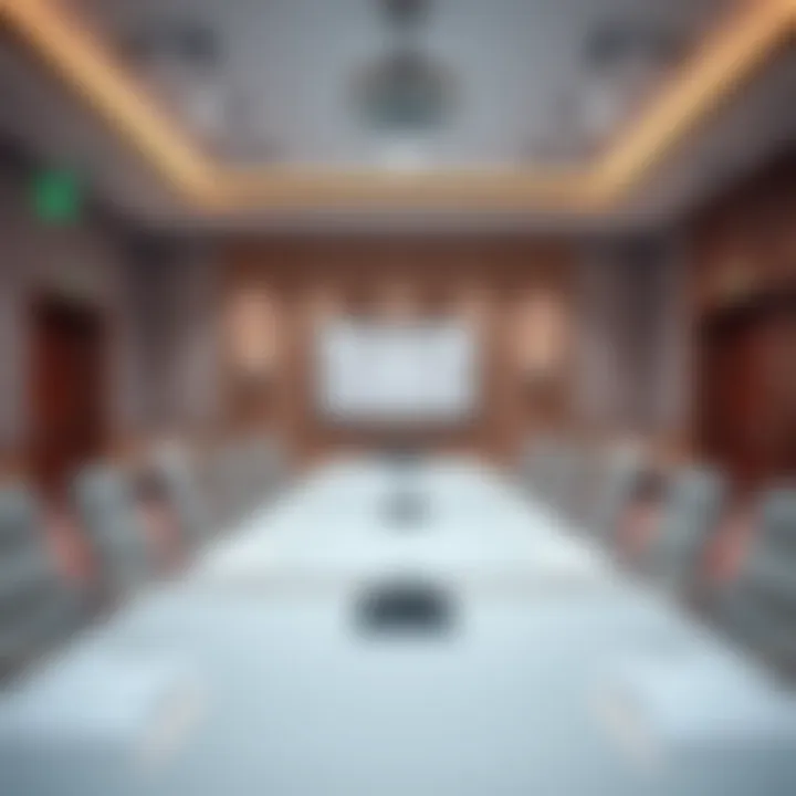 Versatile Meeting Spaces for Professional Gatherings State-of-the-art conference room equipped for business events