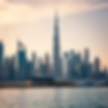 Stunning skyline of Dubai showcasing modern architecture