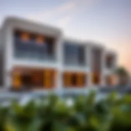 Stunning exterior view of Liwa Residence showcasing modern architecture